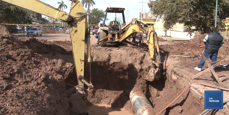 En Cajeme, fuga deja sin agua a colonias del oriente y sur de la ciudad