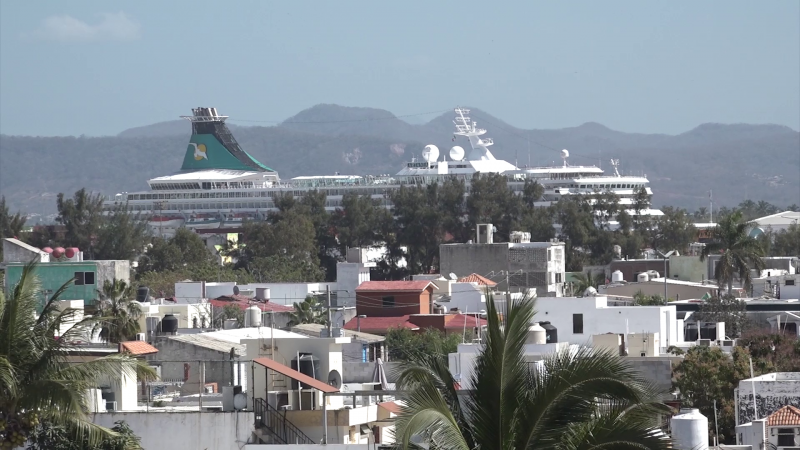 Arriba crucero Artania a Mazatlán