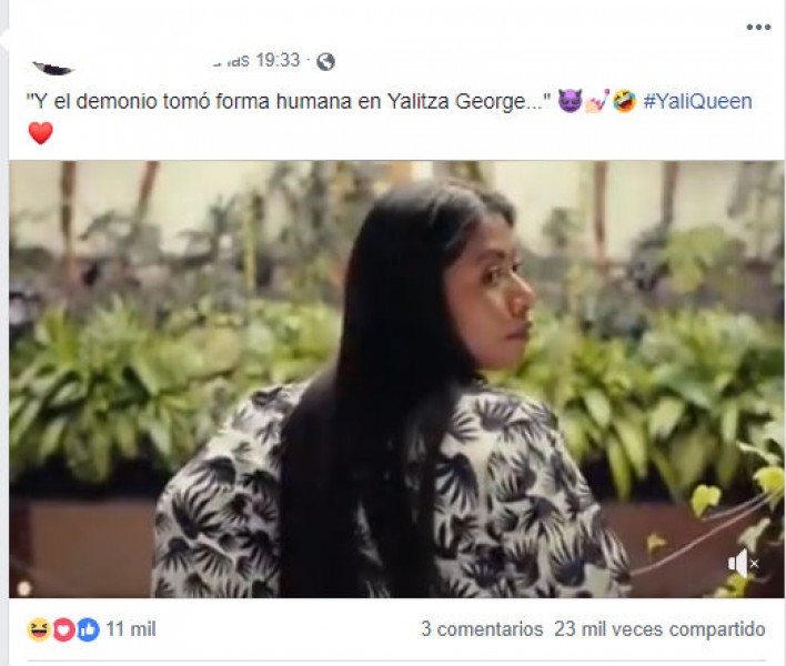 Críticas sobre Yalitza Aparicio la transforman en redes sociales en Yalitza George