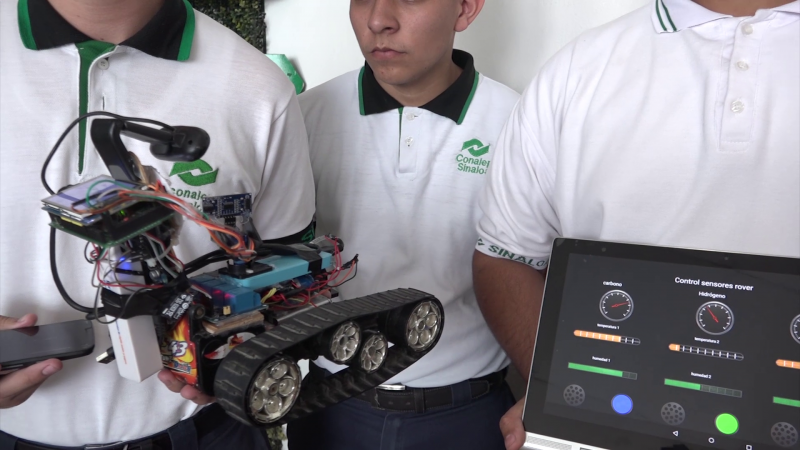 Estudiantes de CONALEP Mazatlán I participarán en Concurso con un robot