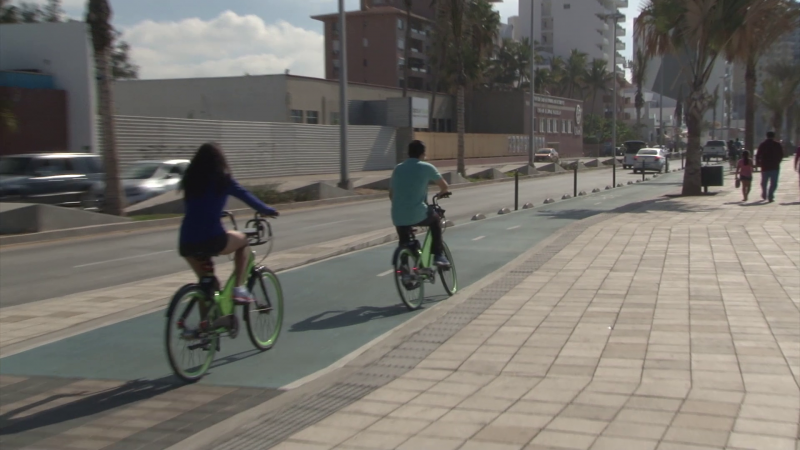 La otra utilidad de las bicicletas públicas en Mazatlán