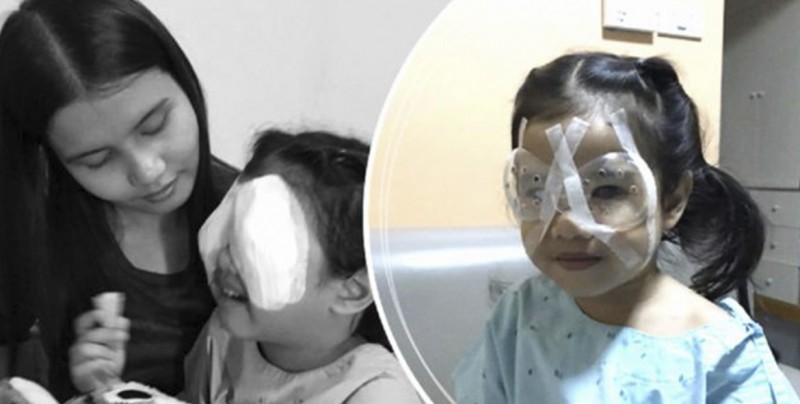 Niña de 4 años casi pierde la vista por el uso excesivo del celular