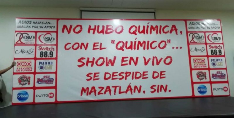 "El Químico es un mentiroso total" afirma Felipe Silva, luego de la cancelación del concierto de Pancho Barraza