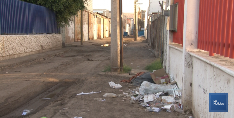 En Cajeme, Callejón de la Inclusión con problemas de basura