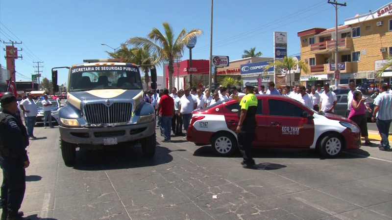 Se sancionará a transportistas que bloquearon vialidades de Mazatlán