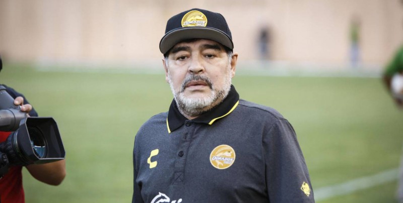 Maradona es sancionado por declaraciones a favor de Maduro y contra Trump