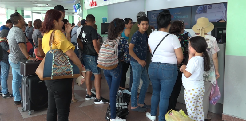 Más de 4 mil pasajeros recibió la central de autobuses de Mazatlán en Semana Santa
