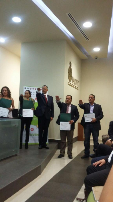 Rinde protesta Gabriel Peña como delegado de la FNCM Sinaloa