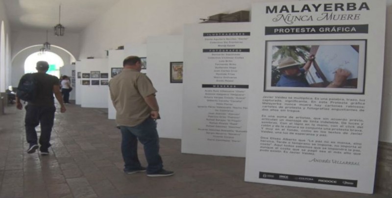 Se inauguró la Exposición Malayerba, Nunca Muere