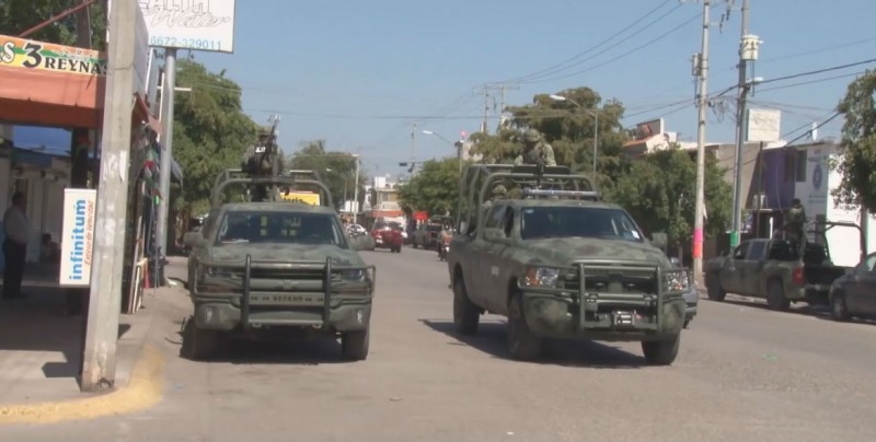 Base militar en la zona sur de Sinaloa