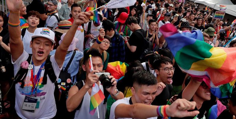 Taiwán legaliza el matrimonio homosexual, un hito en toda Asia