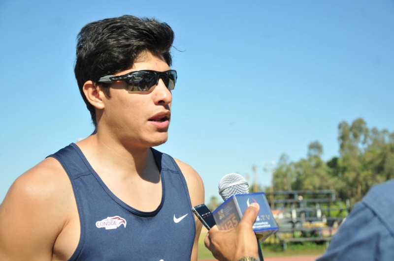 Se prepara César Ramírez para Campeonato Nacional de Atletismo