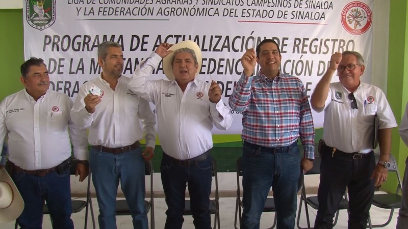 Arranca campaña de credencialización de  Ingenieros Agrónomos en Sinaloa