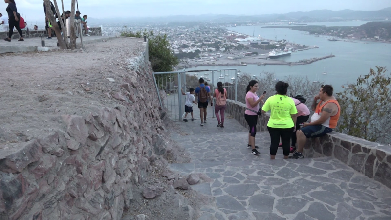 Toda una aventura subir el faro de Mazatlán