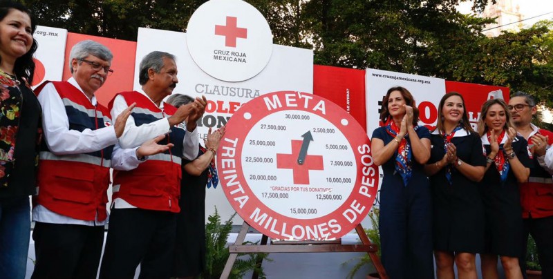 Culmina Colecta de Cruz Roja Sinaloa, se logró más de 30 millones de pesos