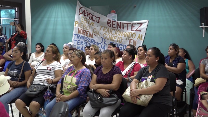 Le reclaman al Químico, vecinos de la Anáhuac en Mazatlán