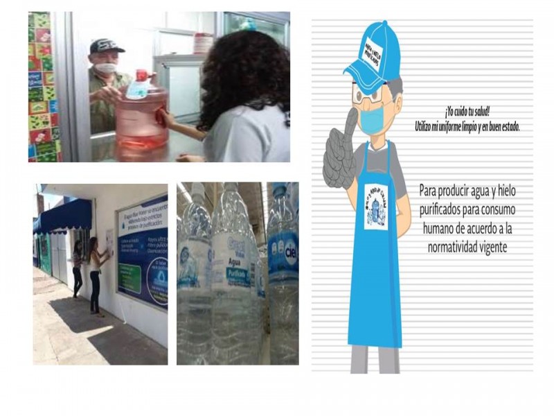 COEPRISS incrementa vigilancia sanitaria en establecimientos de agua purificada