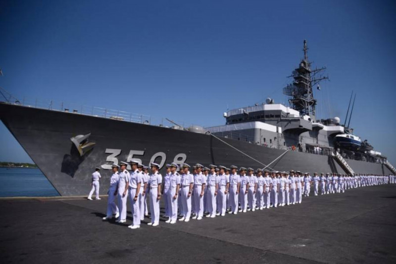Invitan a conocer embarcación de la marina japonesa