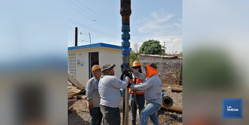 Quedó restablecido el servicio del agua potable en Pueblo Yaqui