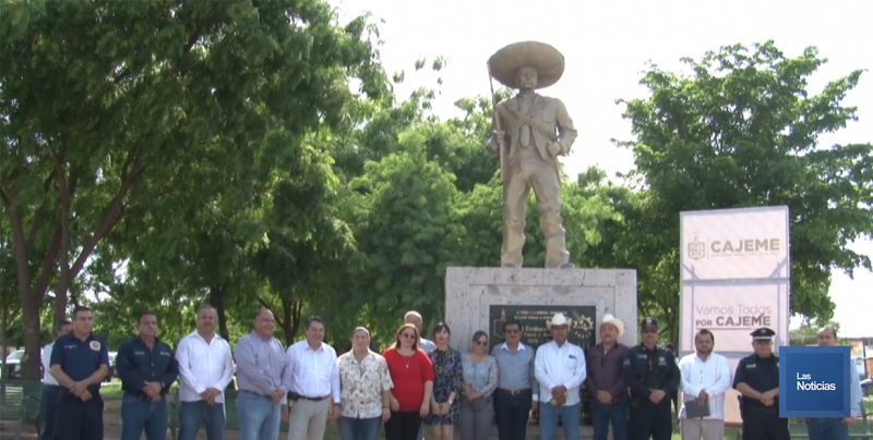 Conmemoran en Cajeme aniversario del natalicio de Emiliano Zapata