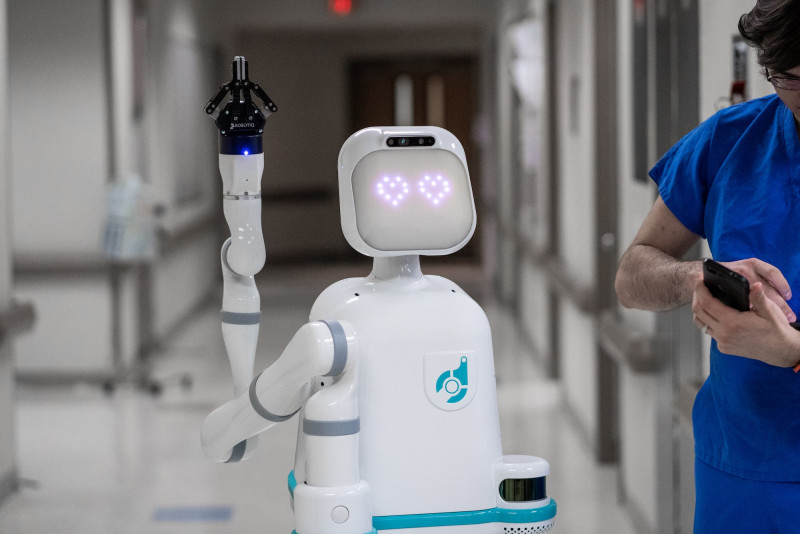 El robot que ayuda a las enfermeras