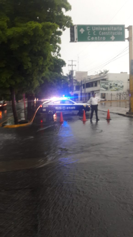 Activa la SSPyTM operativo preventivo ante fuertes lluvias en Culiacán