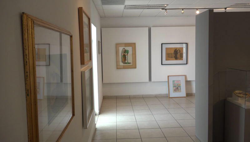 Exposición narra la evolución de la obra de López Sáenz