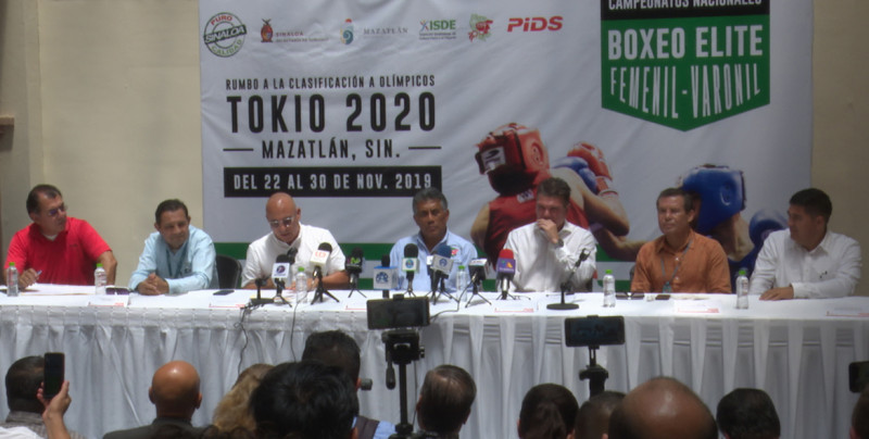 Con la presencia de Chávez presentan el Campeonato de Boxeo Elite en Mazatlán
