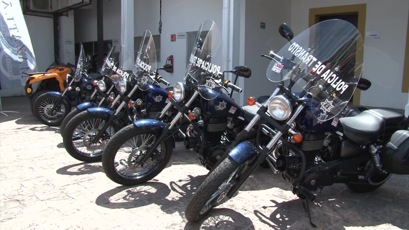 Prometen reforzar seguridad con motopatrullas en Mazatlán