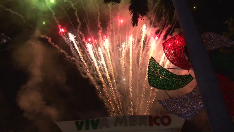 Alcanzan restos de cohetes a niños en festejo patrio