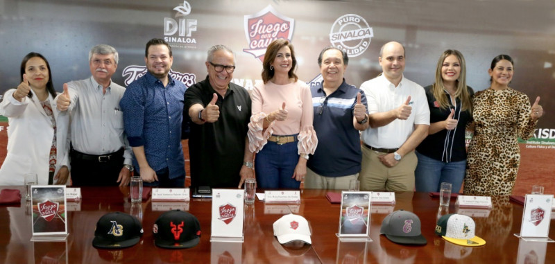 Anuncia DIF Sinaloa 3 juegos con causa con clubes de béisbol