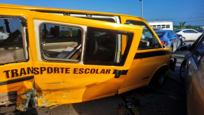 Era "Pirata"  transporte escolar que participó en accidente