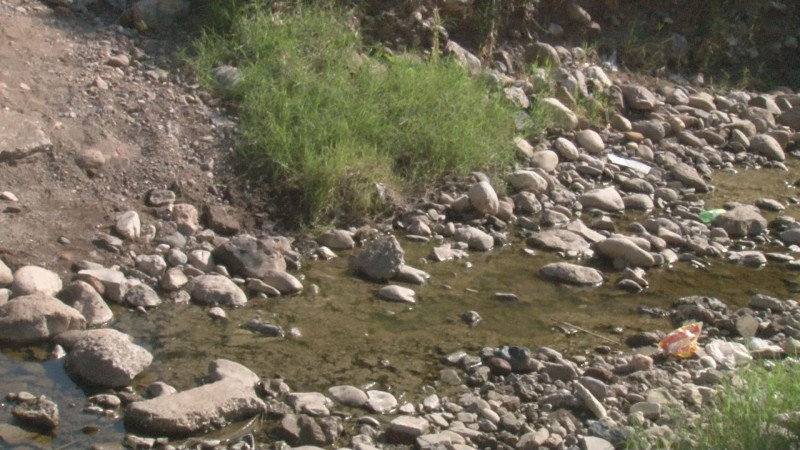 Cada vez peor el arroyo en la colonia Díaz Ordaz