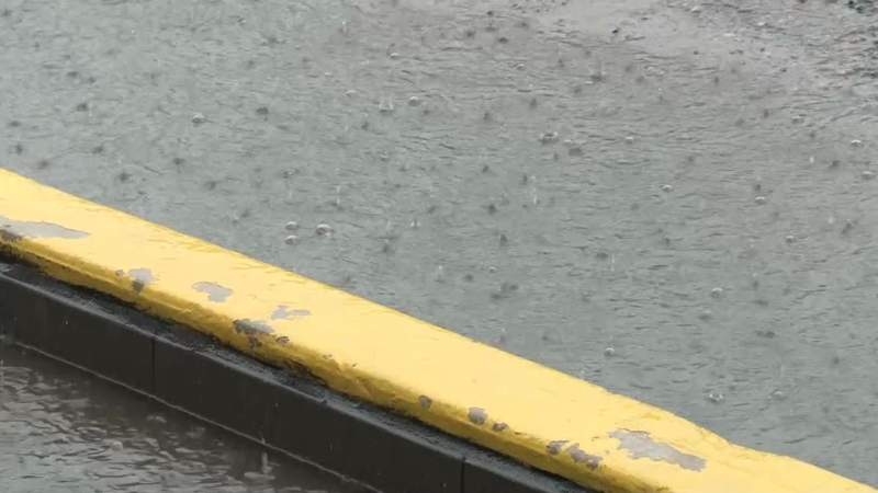 Intensa lluvia se registró en Mazatlán