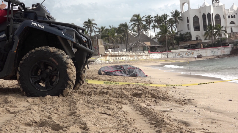 Localizan cuerpo sin vida en playas mazatlecas