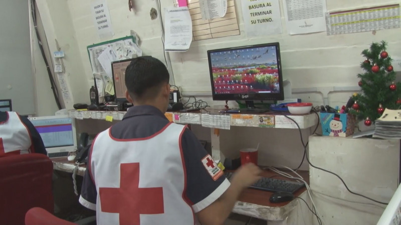 Más de mil 836 servicios ha brindado Cruz Roja Sinaloa