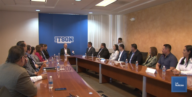 En pleno reconocimiento de la valiosa labor que realizan organismos y empresas de la localidad firmaron convenio con ITSON