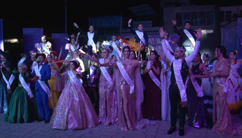 Paco Vazga y Valentina Iñiguez son los primeros soberanos del Carnaval
