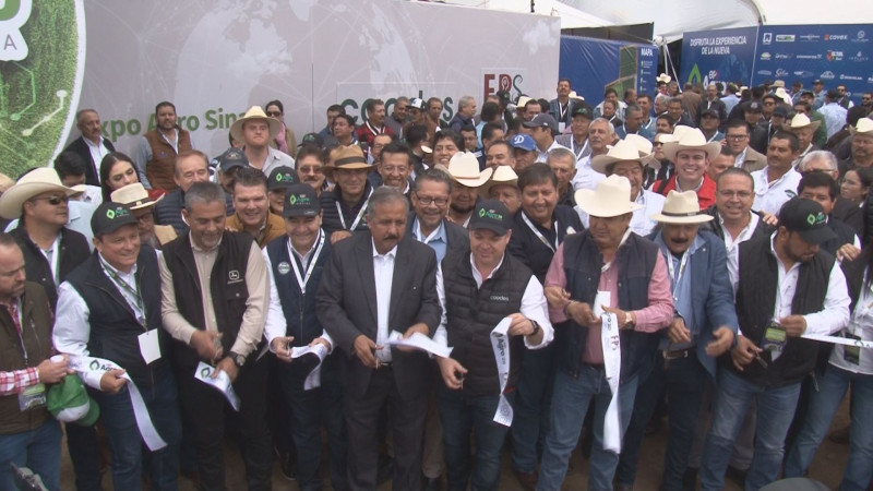 Con un sencillo acto fue inaugurada la ExpoAgro Sinaloa 2020 en Aguaruto