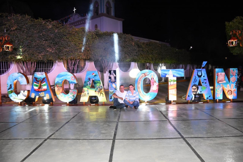 Inauguran parador fotográfico en Cacalotán