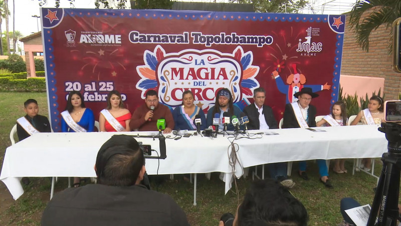 Presentan programa para 'Carnaval de Topolobampo'