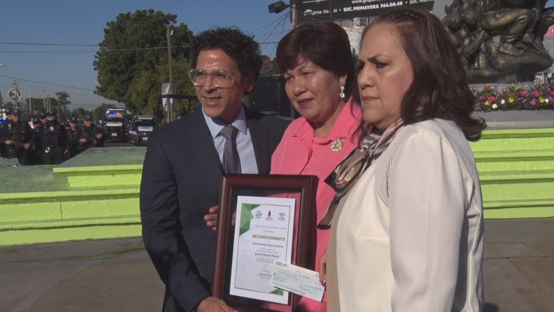 Recibe reconocimiento líder de las rastreadoras