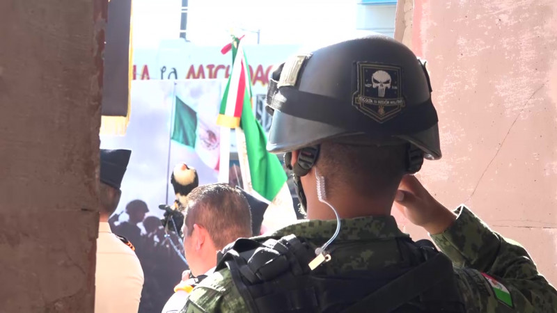 Refrenda Ejército su compromiso con el pueblo mexicano