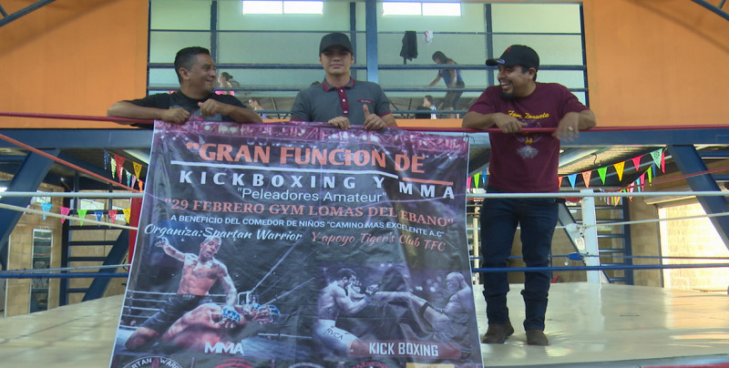 Todo listo para la Función Ameteur de Kick Boxing y MMA