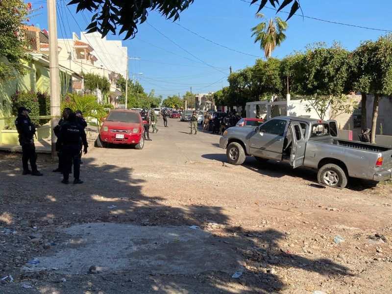 Balacera en "La Jaramillo" de Culiacán deja un muerto y un herido