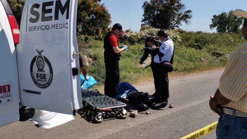 Una persona muere atropellada por la Culiacán-Eldorado