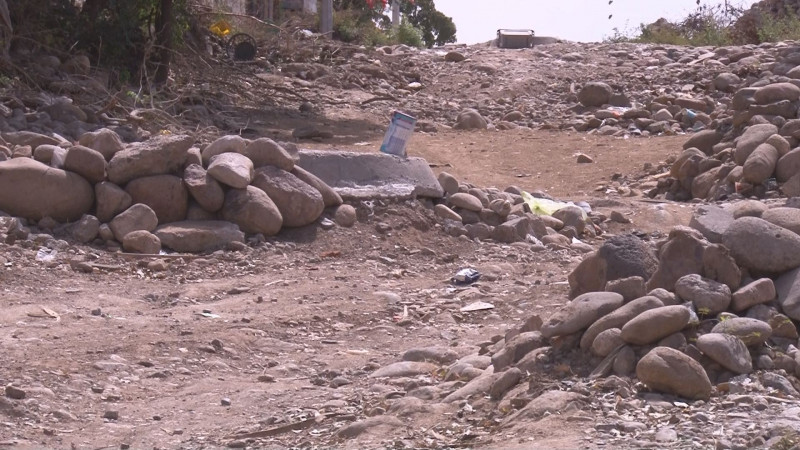 Piedras sueltas en la colonia Buenos Aires