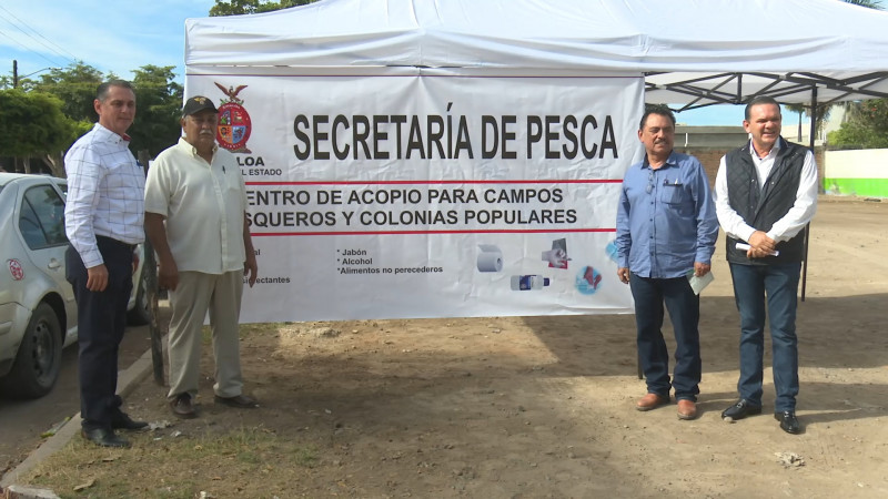 Instalan centro de acopio para campos pesqueros