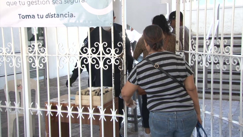 Restringen acceso en el Ayuntamiento de Mazatlán