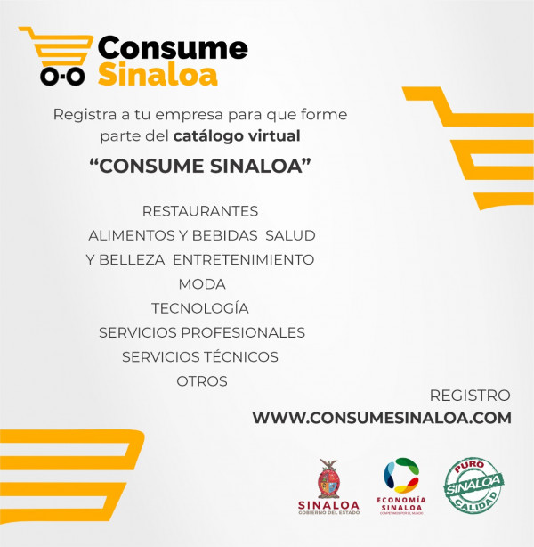 Lanza el Gobierno de Sinaloa el programa “Consume Sinaloa”